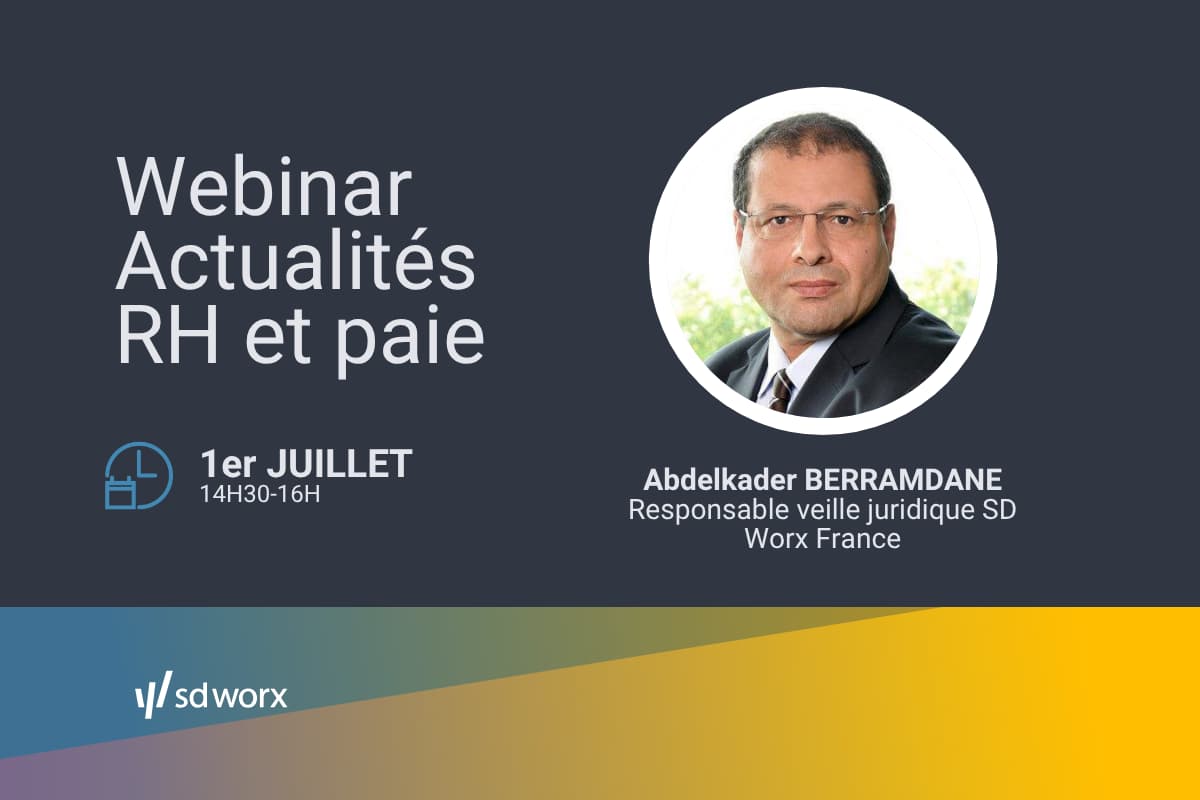 Webinar actualités sociales RH et paie avec Abdelkader Berramdane