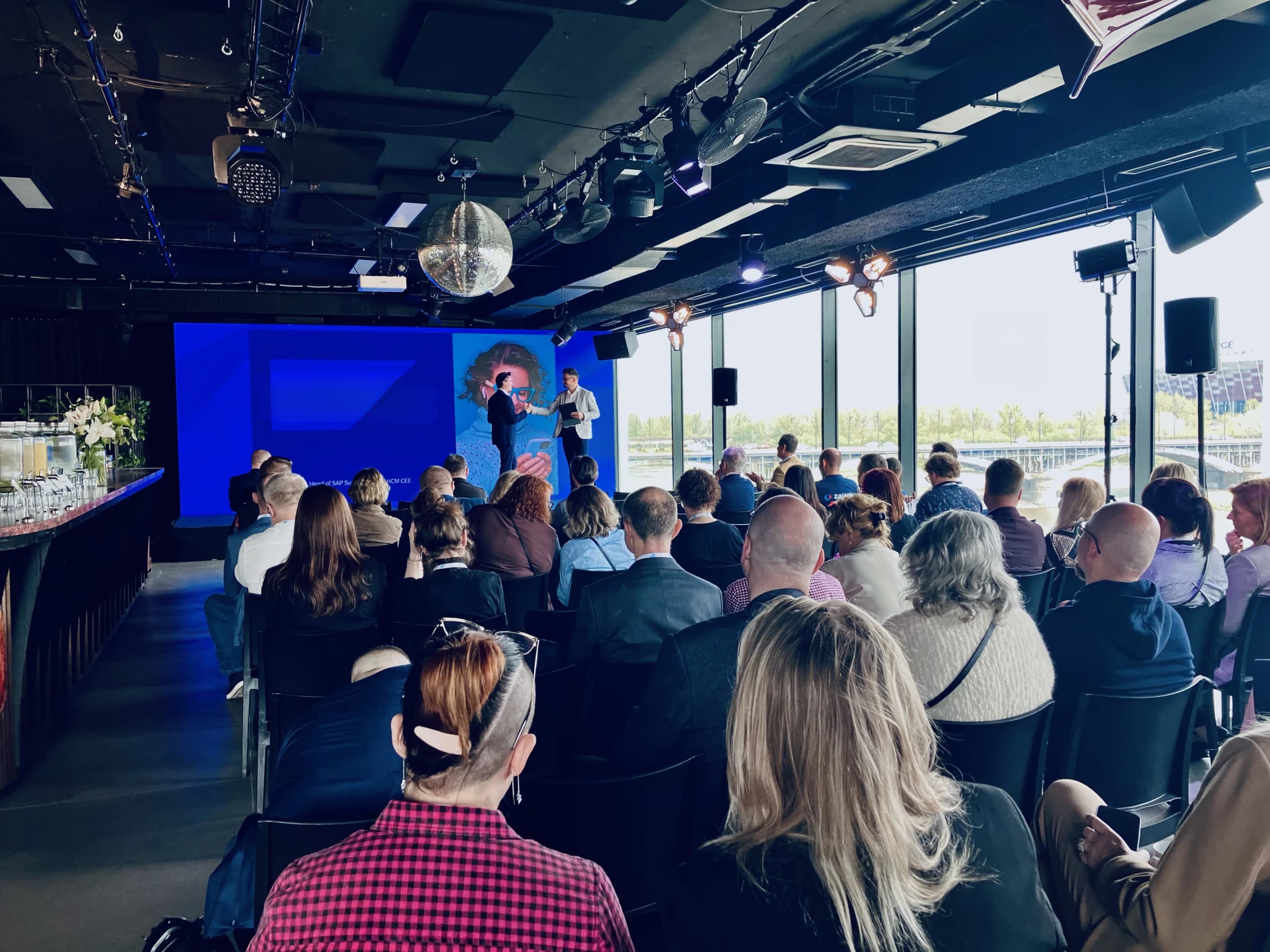 SAP HR Connect salle lors de l'évènement 2025. SD Worx Partenaire